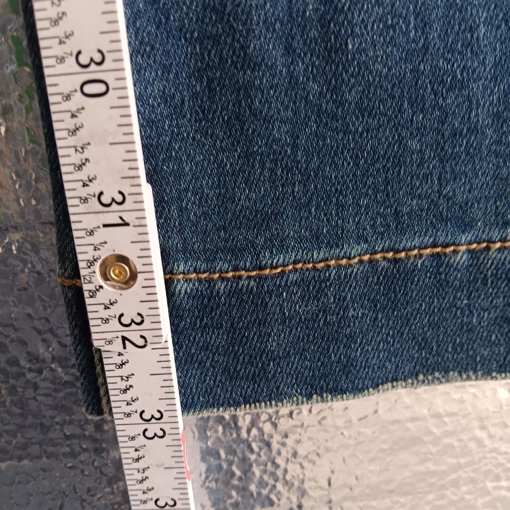 Hidden Jeans Happi Women 25 *28x33 Blue New Low Rise Wide leg Comfort Flare - Picture 11 of 11